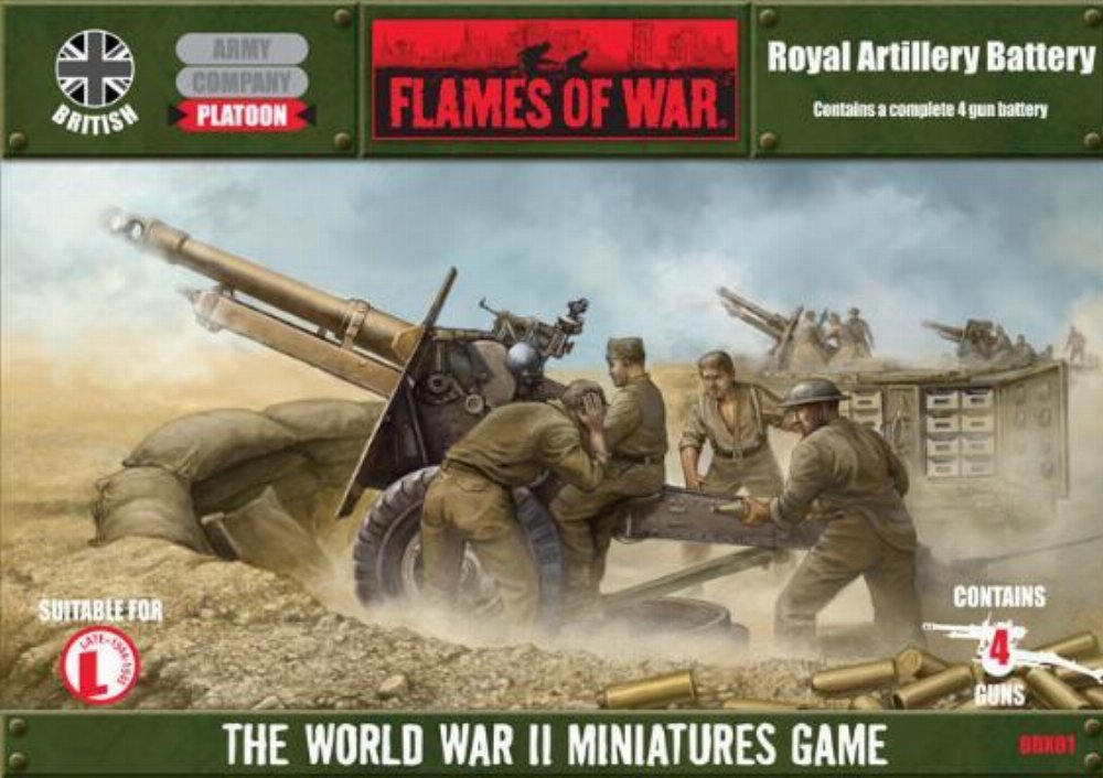 Flames of War – Royal Artillery Battery