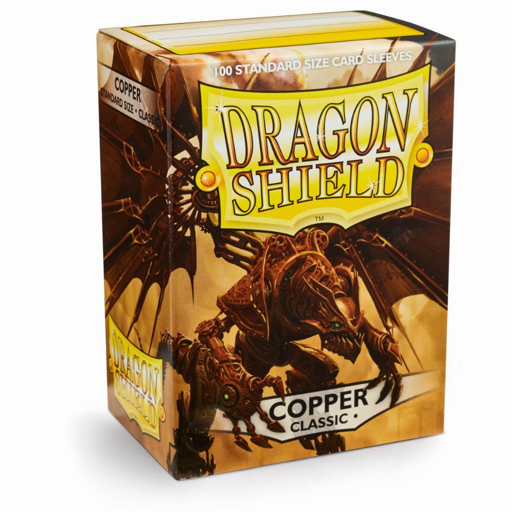 Dragon Shield Sleeves Standard Size – Copper (100 Sleeves)