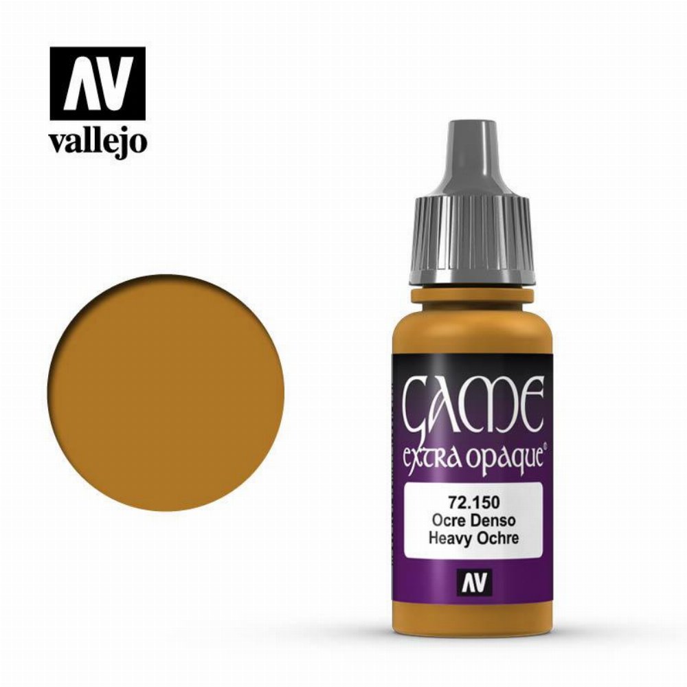 Vallejo Extra Opaque – Heavy Ochre Χρώμα Μοντελισμού (18ml)