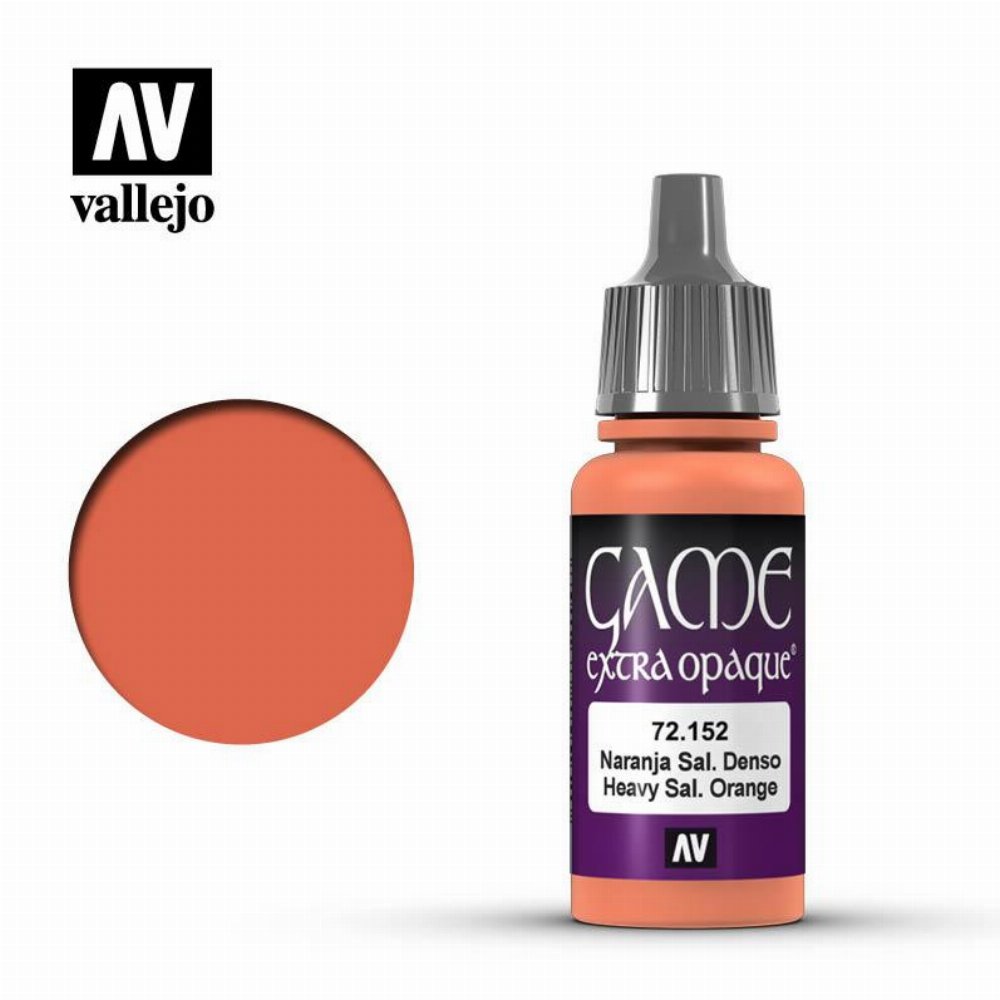 Vallejo Extra Opaque – Heavy Orange Χρώμα Μοντελισμού (18ml)