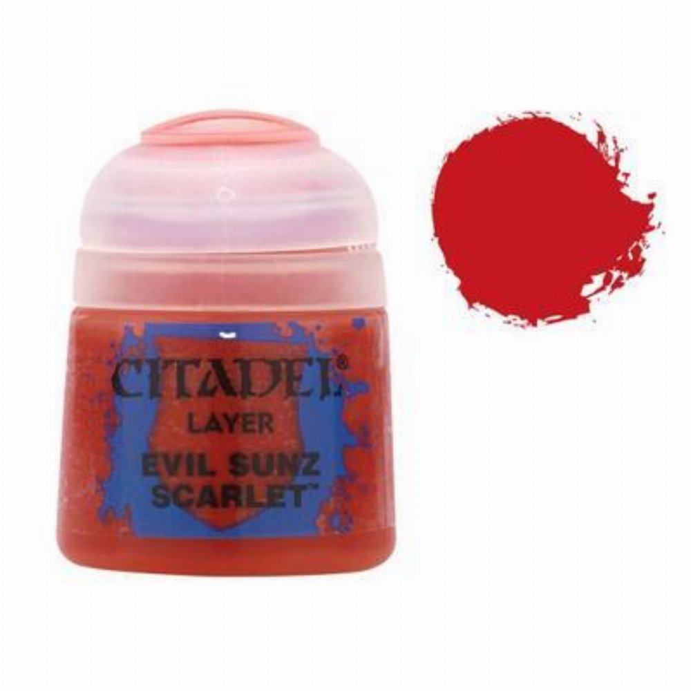 Citadel Layer – Evil Sunz Scarlet Χρώμα Μοντελισμού (12ml)