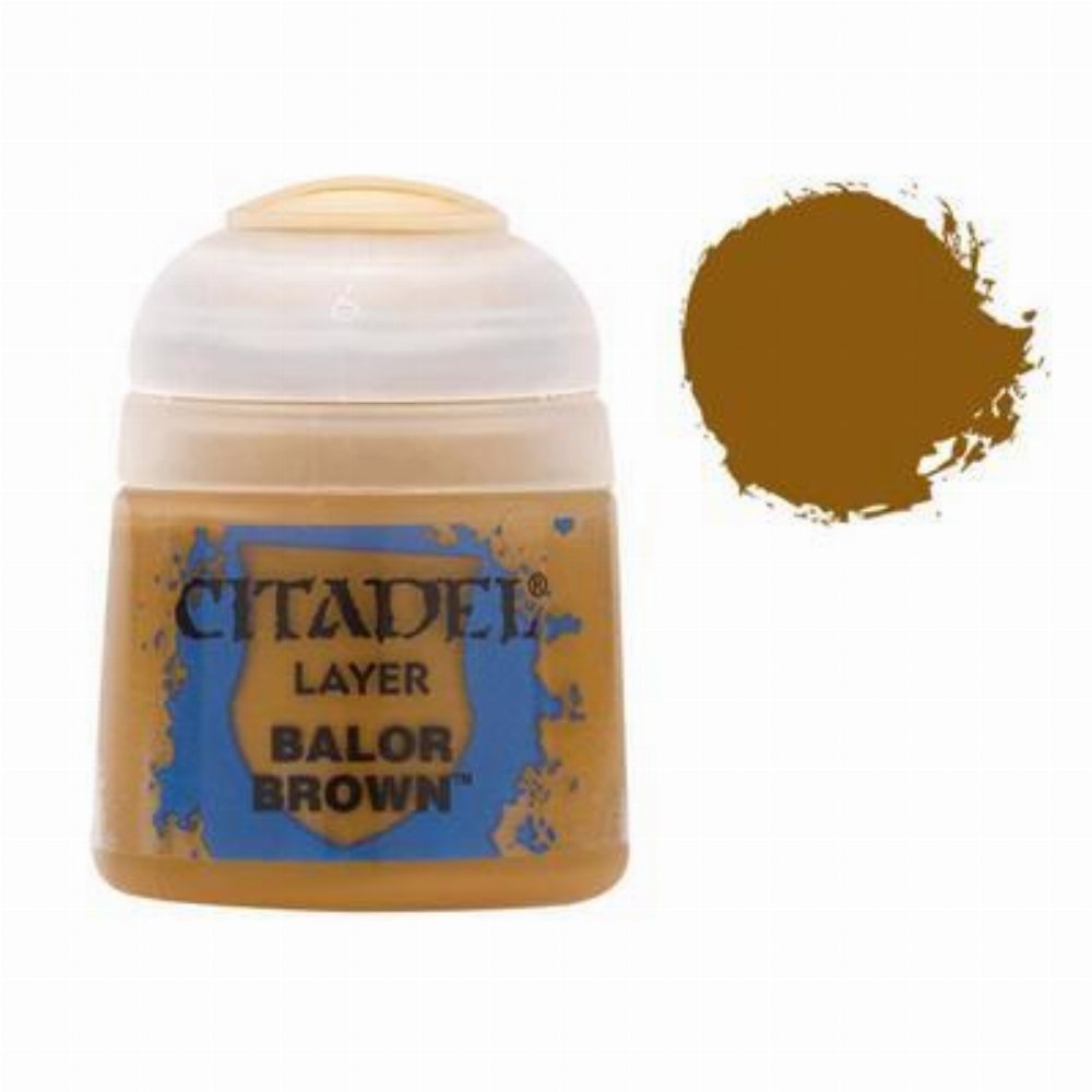 Citadel Layer – Balor Brown Χρώμα Μοντελισμού (12ml)