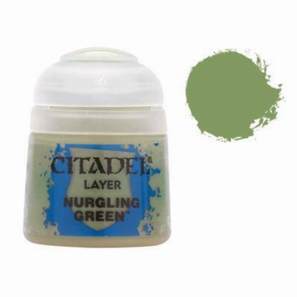 Citadel Layer – Nurgling Green Χρώμα Μοντελισμού (12ml)