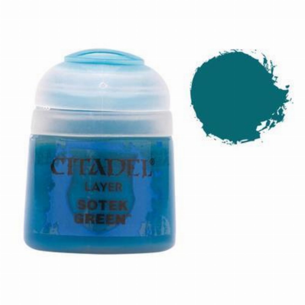 Citadel Layer – Sotek Green Χρώμα Μοντελισμού (12ml)