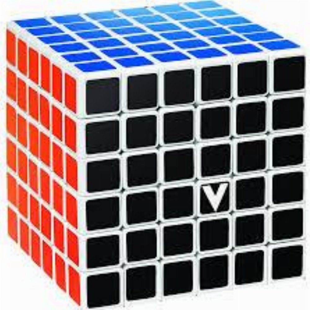Κύβος Ταχύτητας – V-Cube 6 White Flat