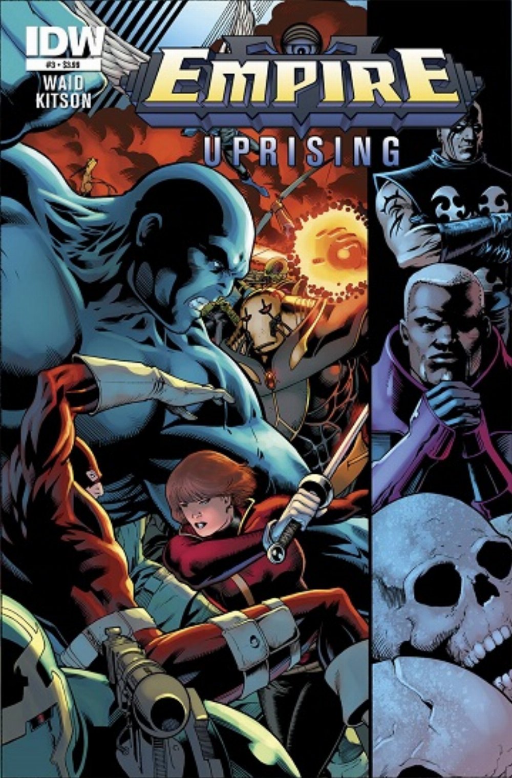 Τεύχος Κόμικ Empire Uprising #3