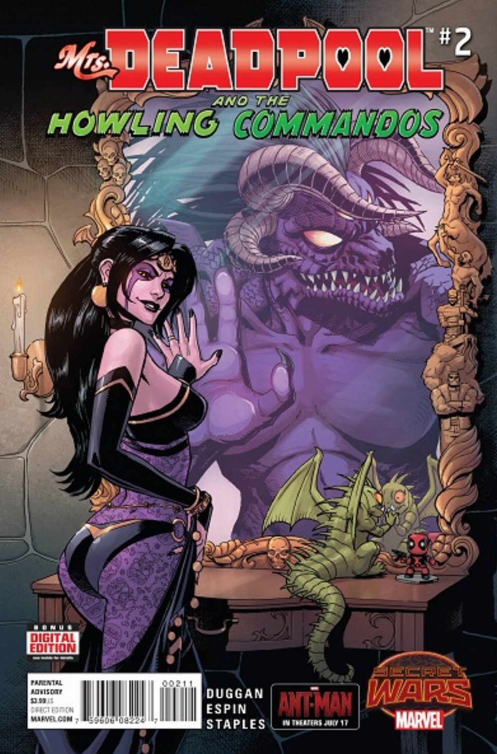 Secret Wars – Mrs Deadpool And The Howling Commandos #2 SW