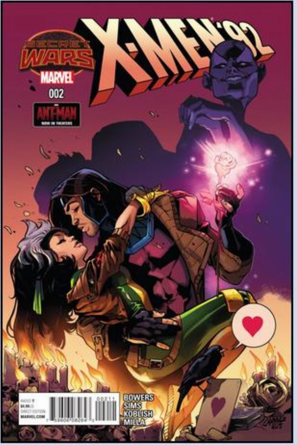 Secret Wars – X-Men 92 #2 SW