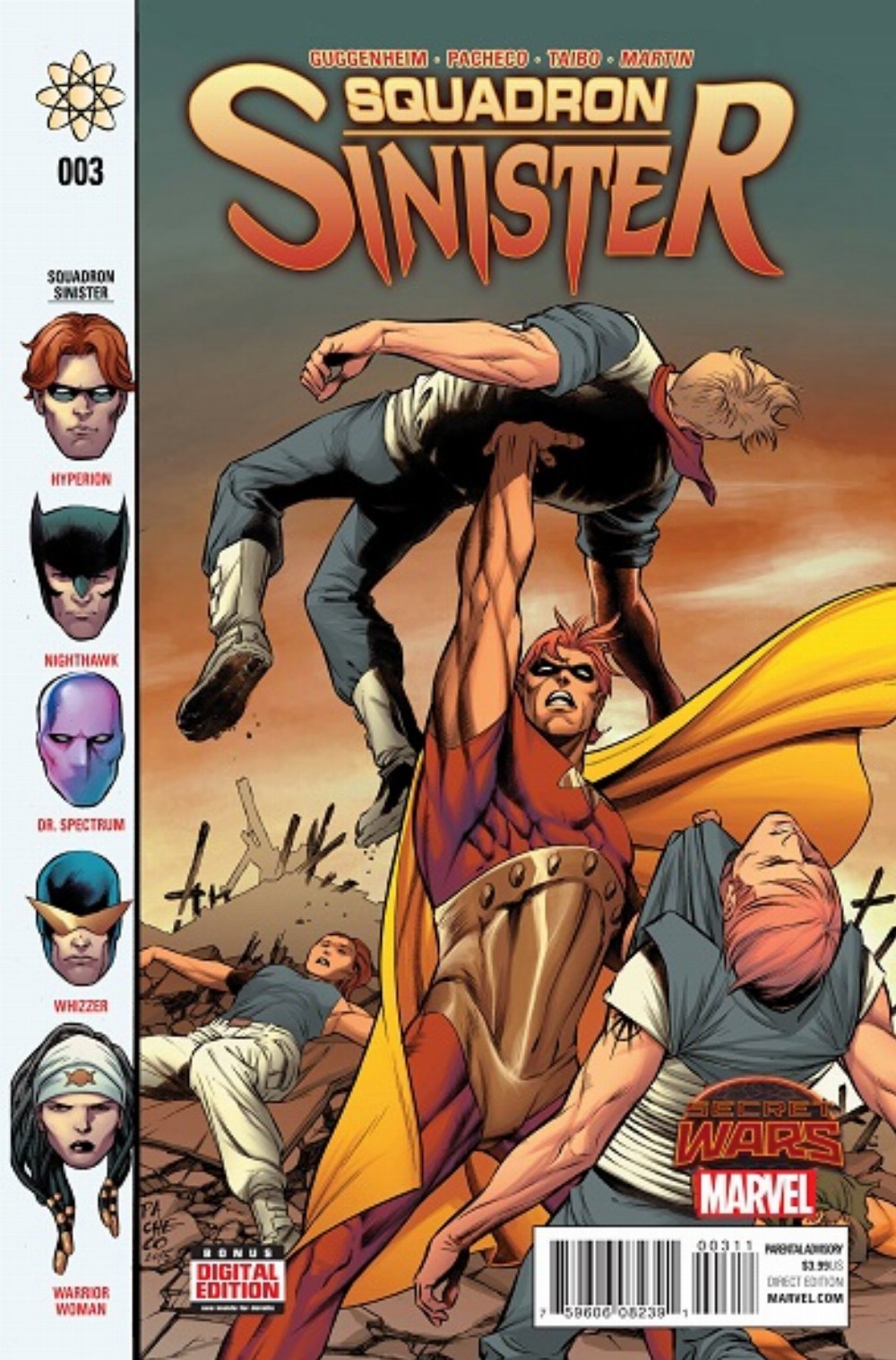 Τεύχος Κόμικ Secret Wars – Squadron Sinister #3 SW