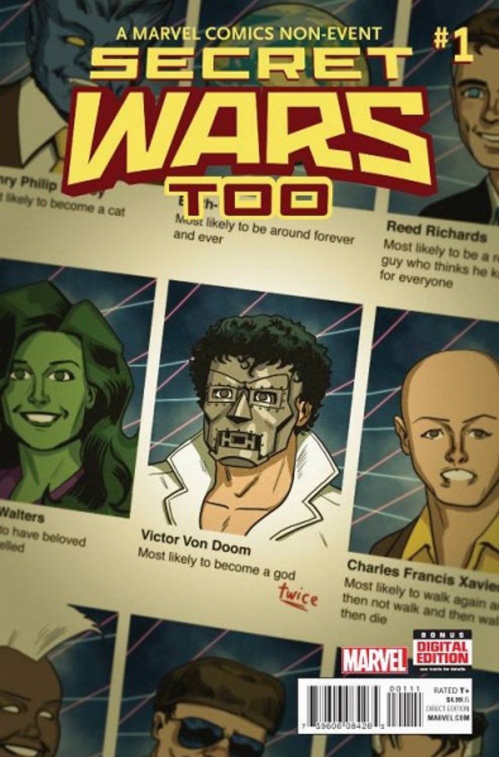 Τεύχος Κόμικ Secret Wars Too #1 SW