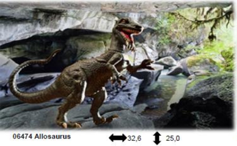 Dinosaurs Model Set – Allosaurus