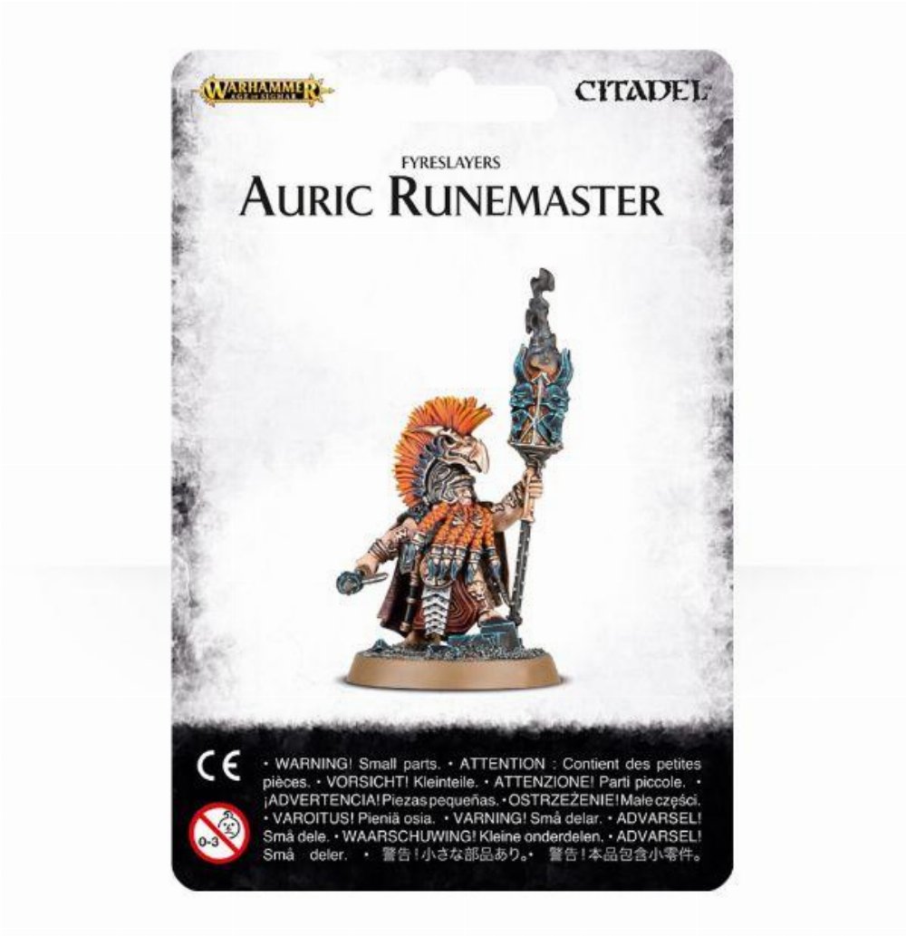 Warhammer Age of Sigmar – Fyreslayers: Auric Runemaster
