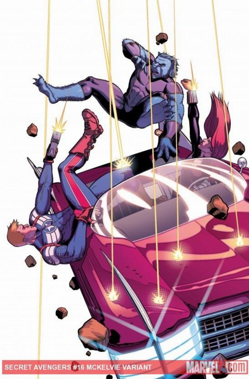Secret Avengers #16 McKelvie Variant Cover