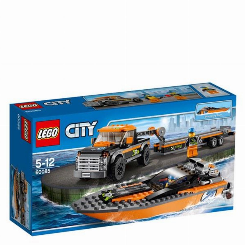 Lego City – 4×4 with Powerboat (60085)