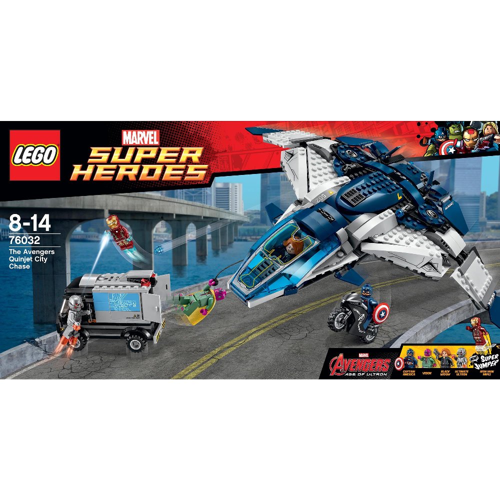 Lego Marvel Super Heroes – The Avengers Quinjet City Chase (76032)