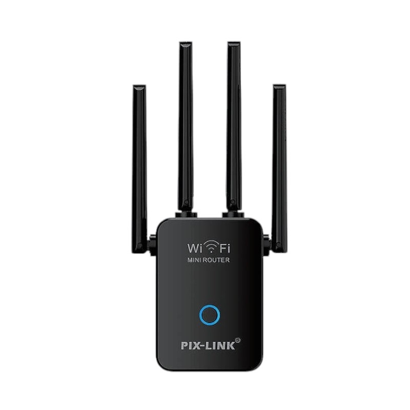 Ενισχυτής σήματος Wifi – Wifi Repeater – PIX-LINK – LV-WR32Q – 812013 – Black