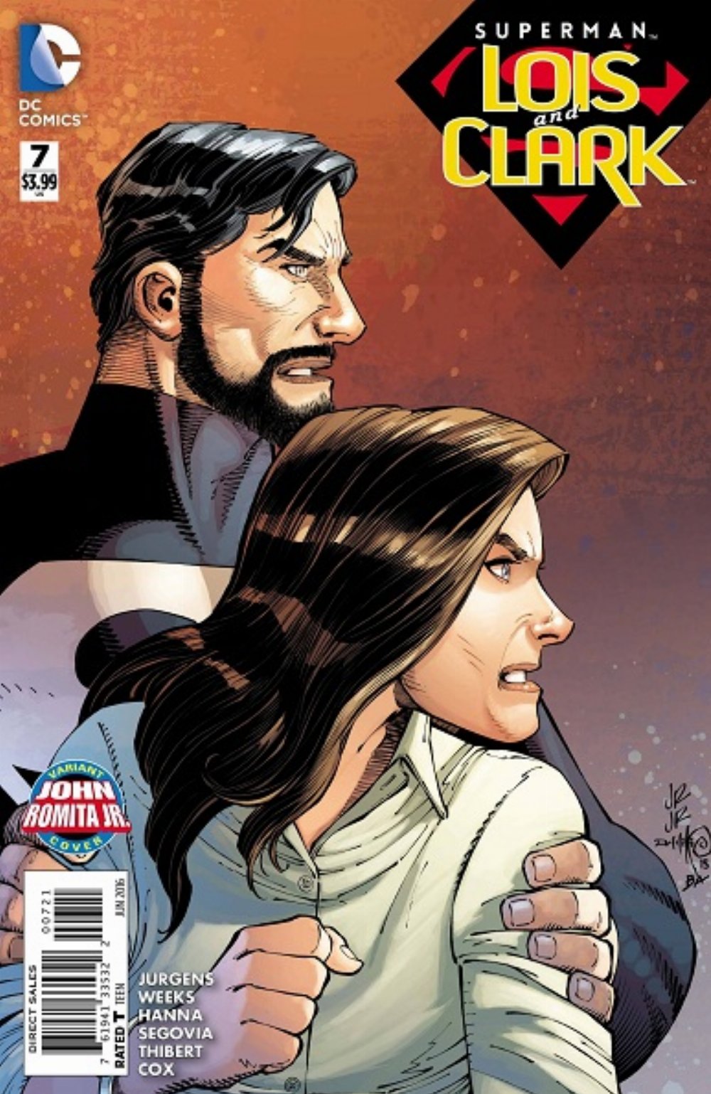 Superman: Lois & Clark #07 Romita Variant Cover