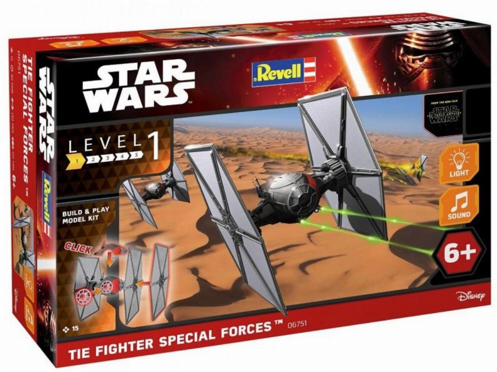 Star Wars – First Order Special Forces Tie Fighter model kit (06751)