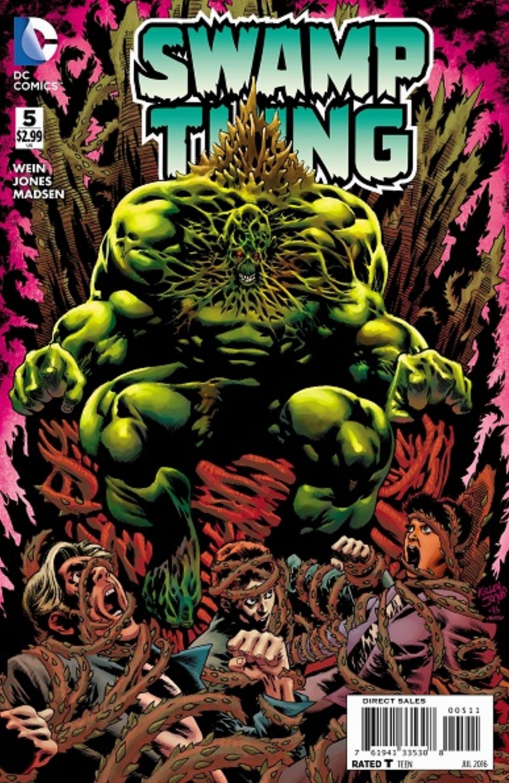 Τεύχος Κόμικ Swamp Thing #05 (OF 6)