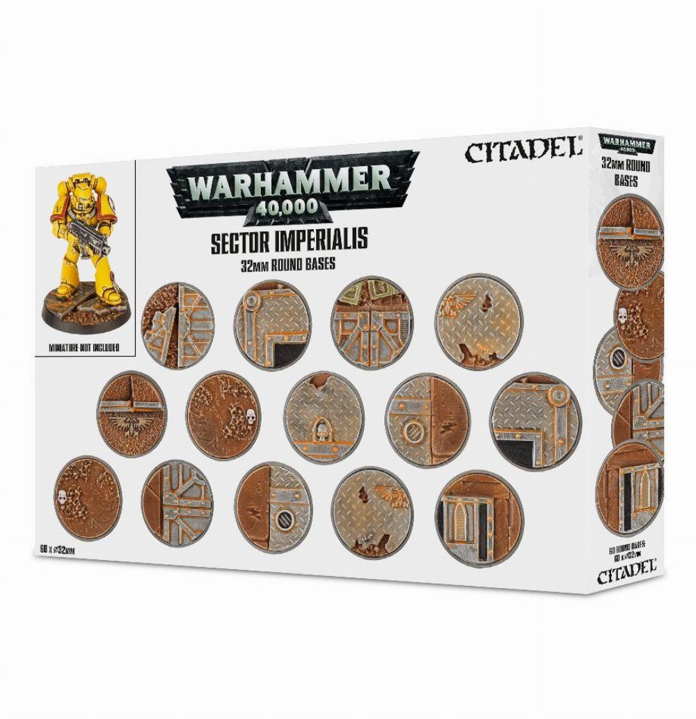 Warhammer 40000 – Sector Imperialis: 32mm Round Bases