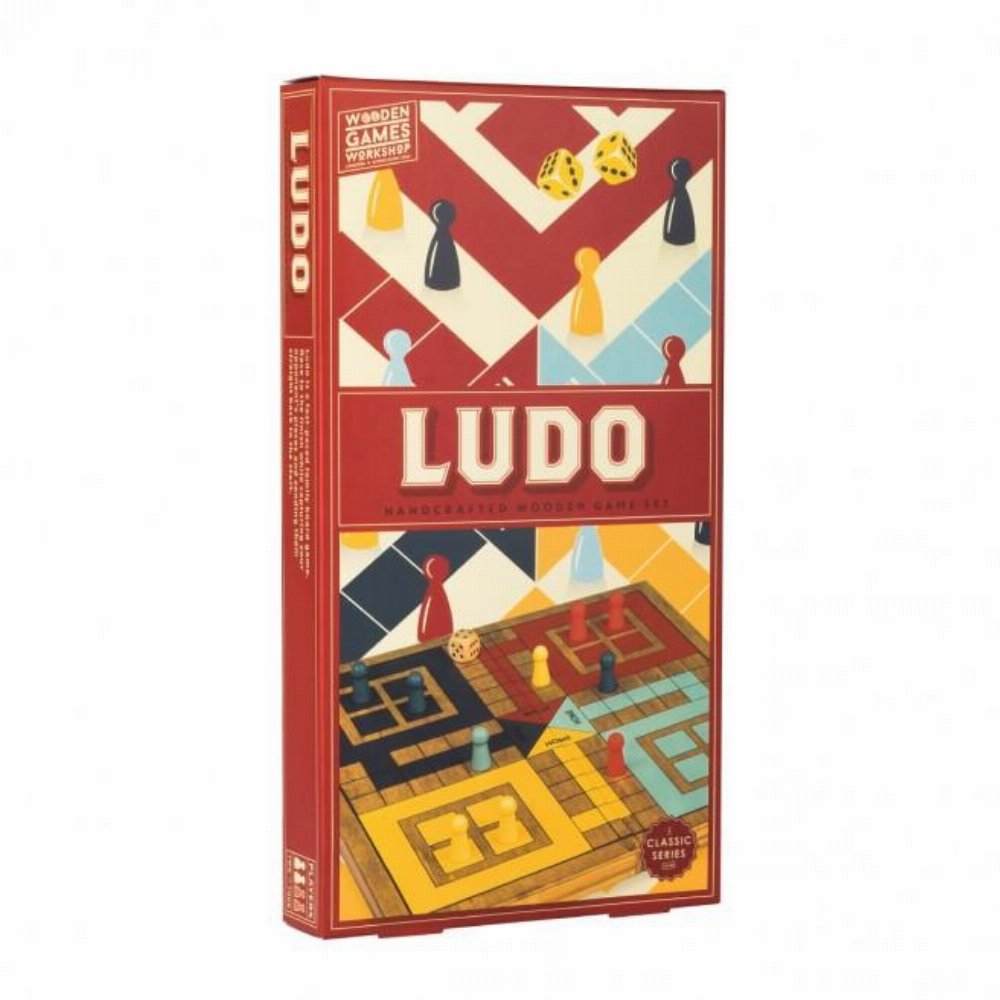 Επιτραπέζιο Παιχνίδι Handcrafted Wooden Game Set – Ludo (Ξύλινο Γκρινιάρης)