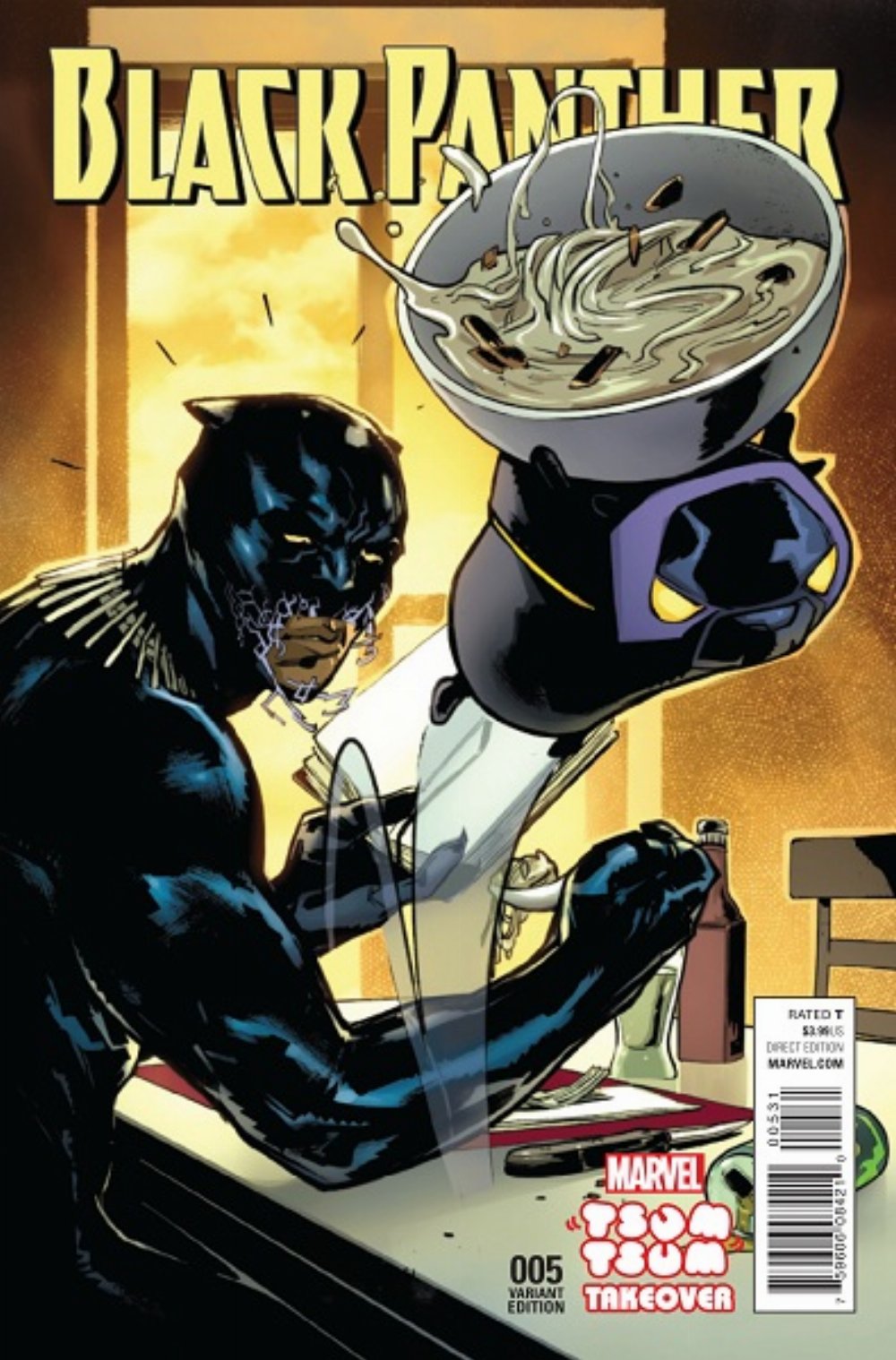 Black Panther (2016) #05 Pichelli Tsum Tsum Variant Cover