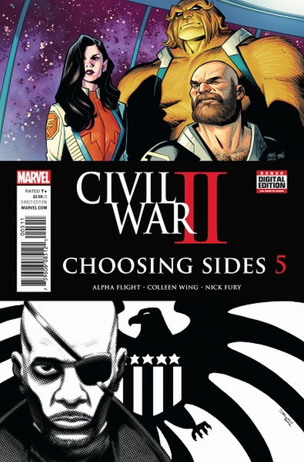 Τεύχος Κόμικ Civil War II – Choosing Sides #5 (OF 6)