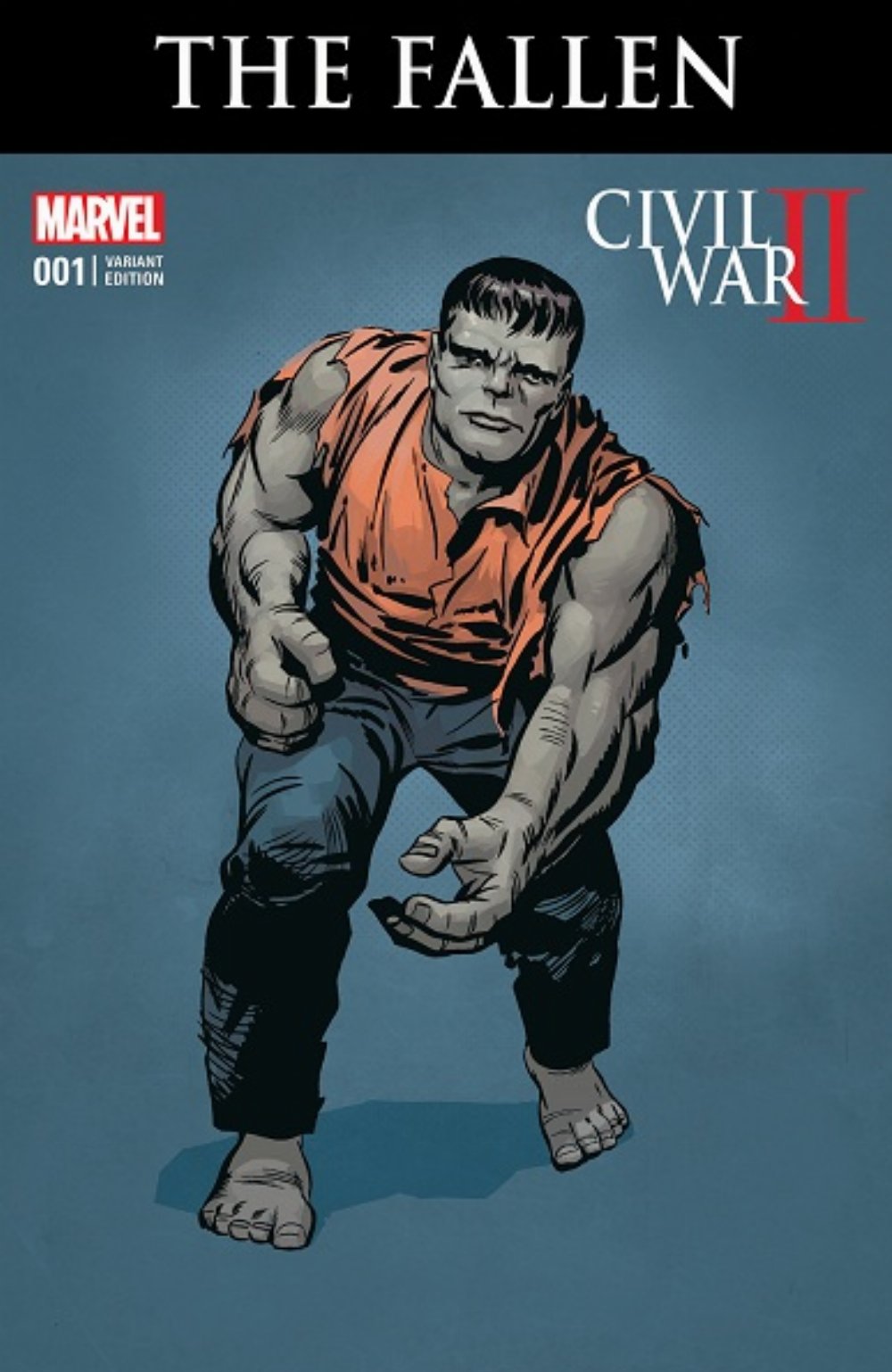 The Fallen #1 Kirby Variant Cover