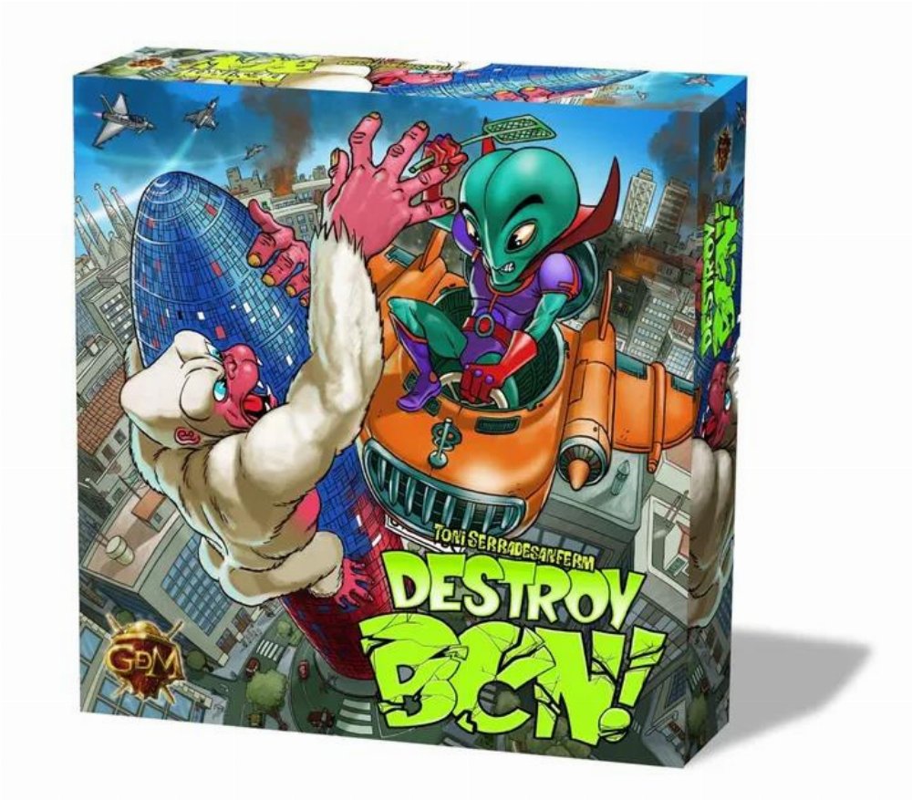 Επιτραπέζιο Παιχνίδι Destroy BCN!