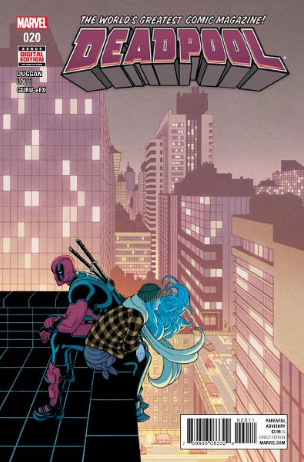 Τεύχος Κόμικ Deadpool The World’s Greatest Comic Magazine! #20