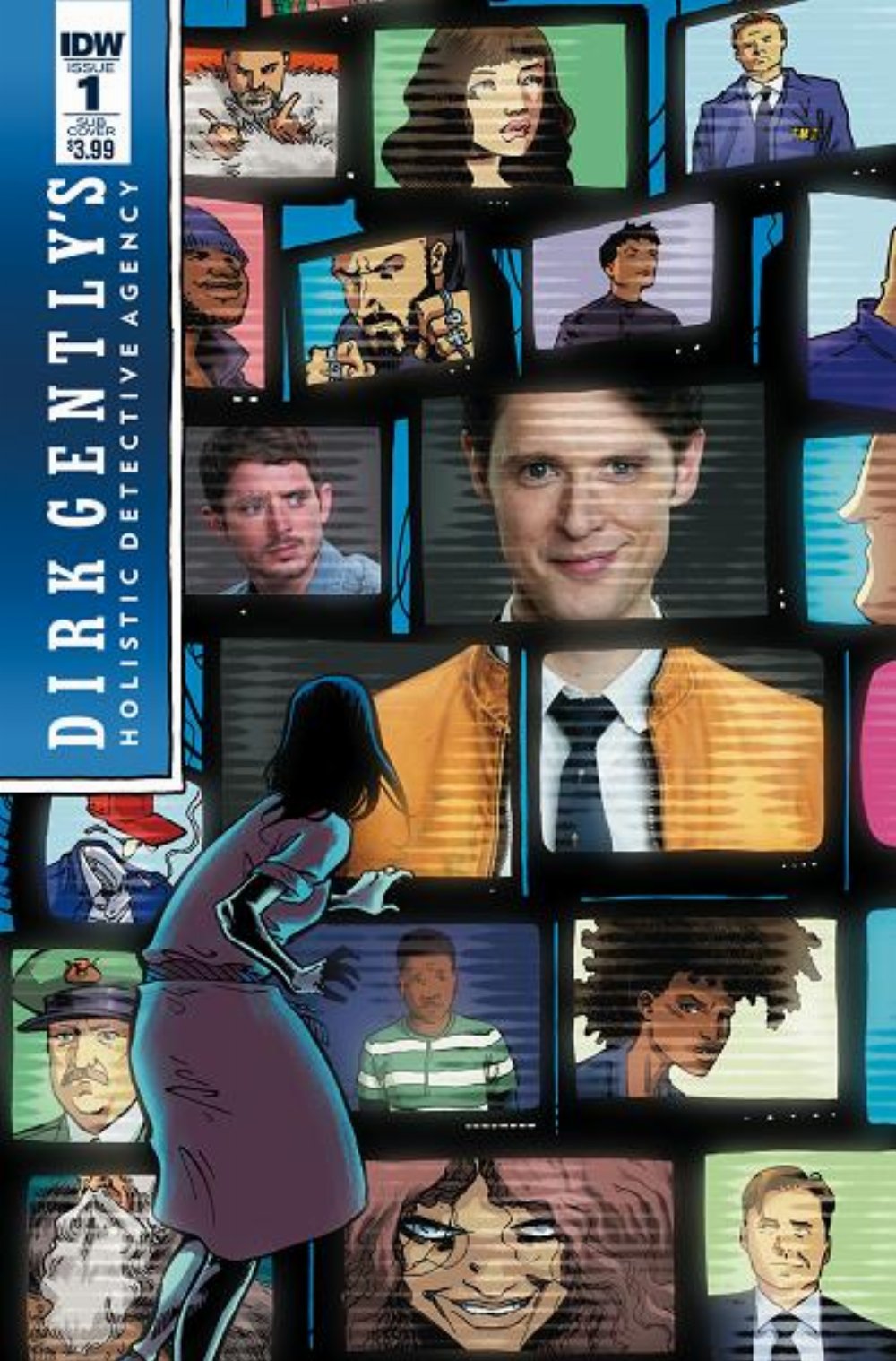Dirk Gently’s Holistic Detective Agency – The Salmon Of Doubt #01 Subscription Variant Cover