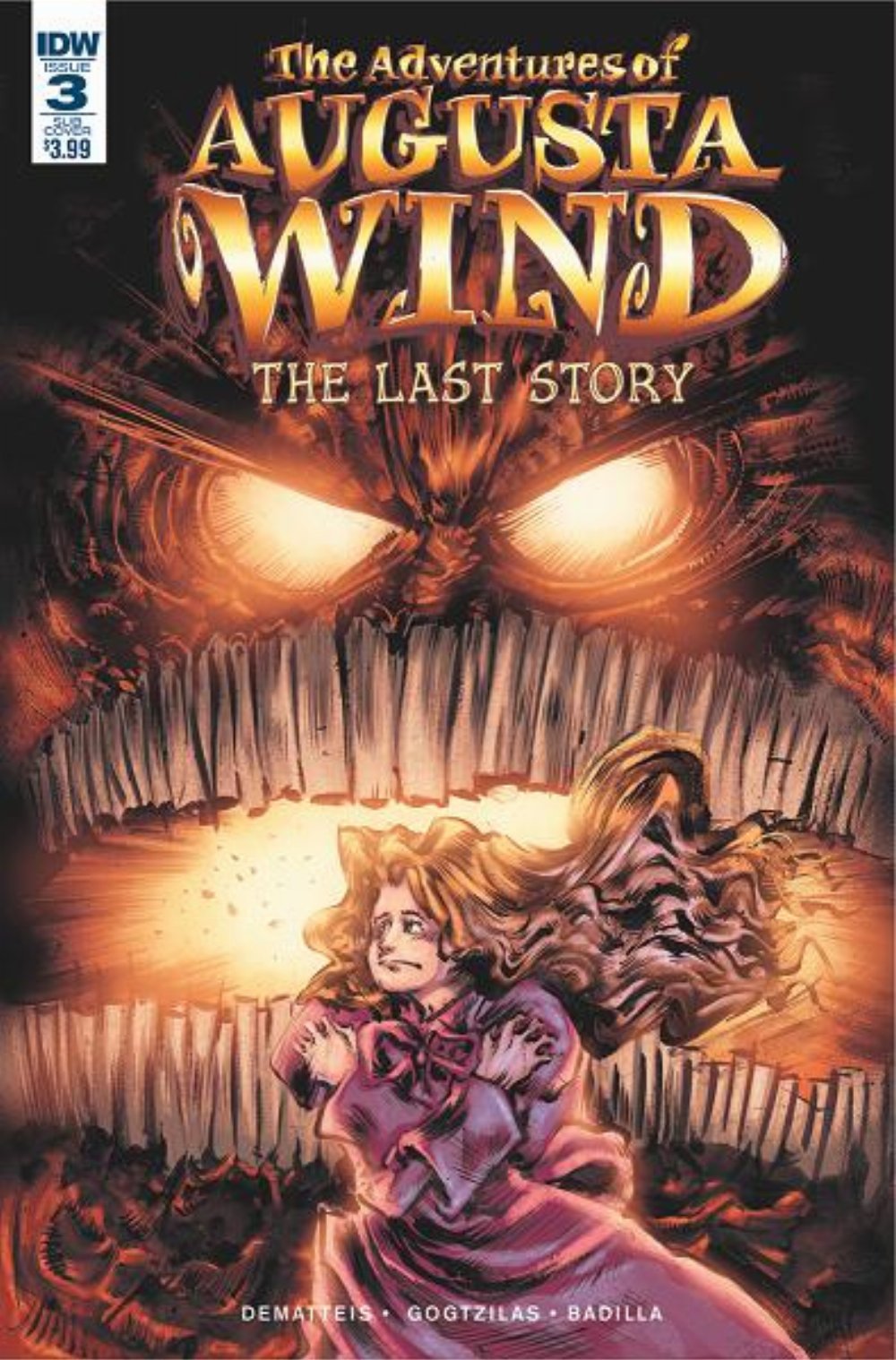 The Adventures Of Augusta Wind: The Last Story #3 (Subscription Cover By Vasilis Gpgtzilas)