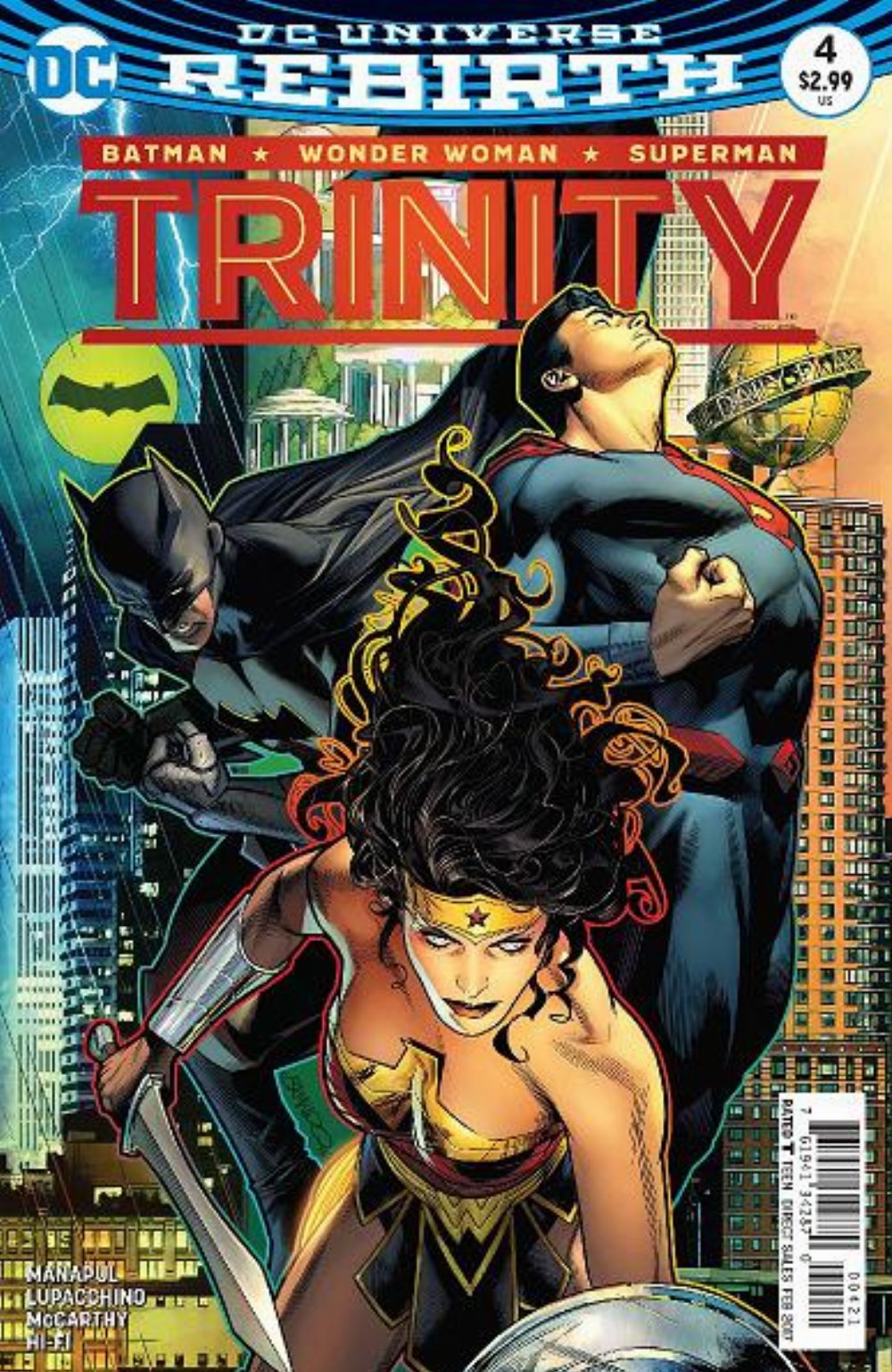 Τεύχος Κόμικ Trinity #04 Variant Cover (Rebirth)