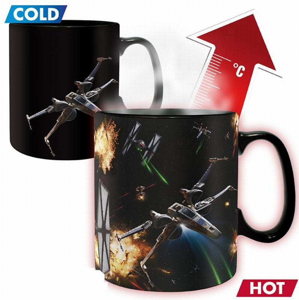 Κεραμική Κούπα Star Wars – Heat Change Space Battle Mug