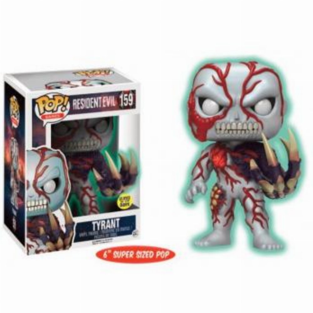 Φιγούρα Funko POP! Resident Evil – Tyrant (GITD) #159 Supersized (limited)