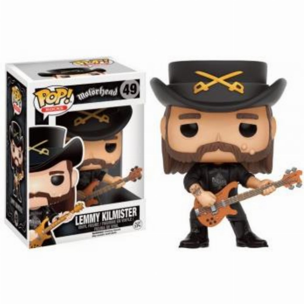 Φιγούρα Funko POP! Motorhead – Lemmy Kilmister #49