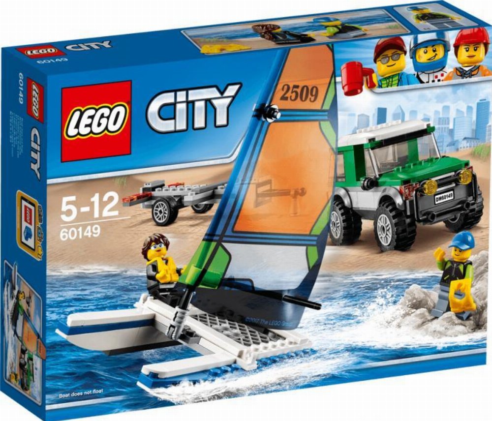 LEGO City – 4×4 with Catamaran (60149)