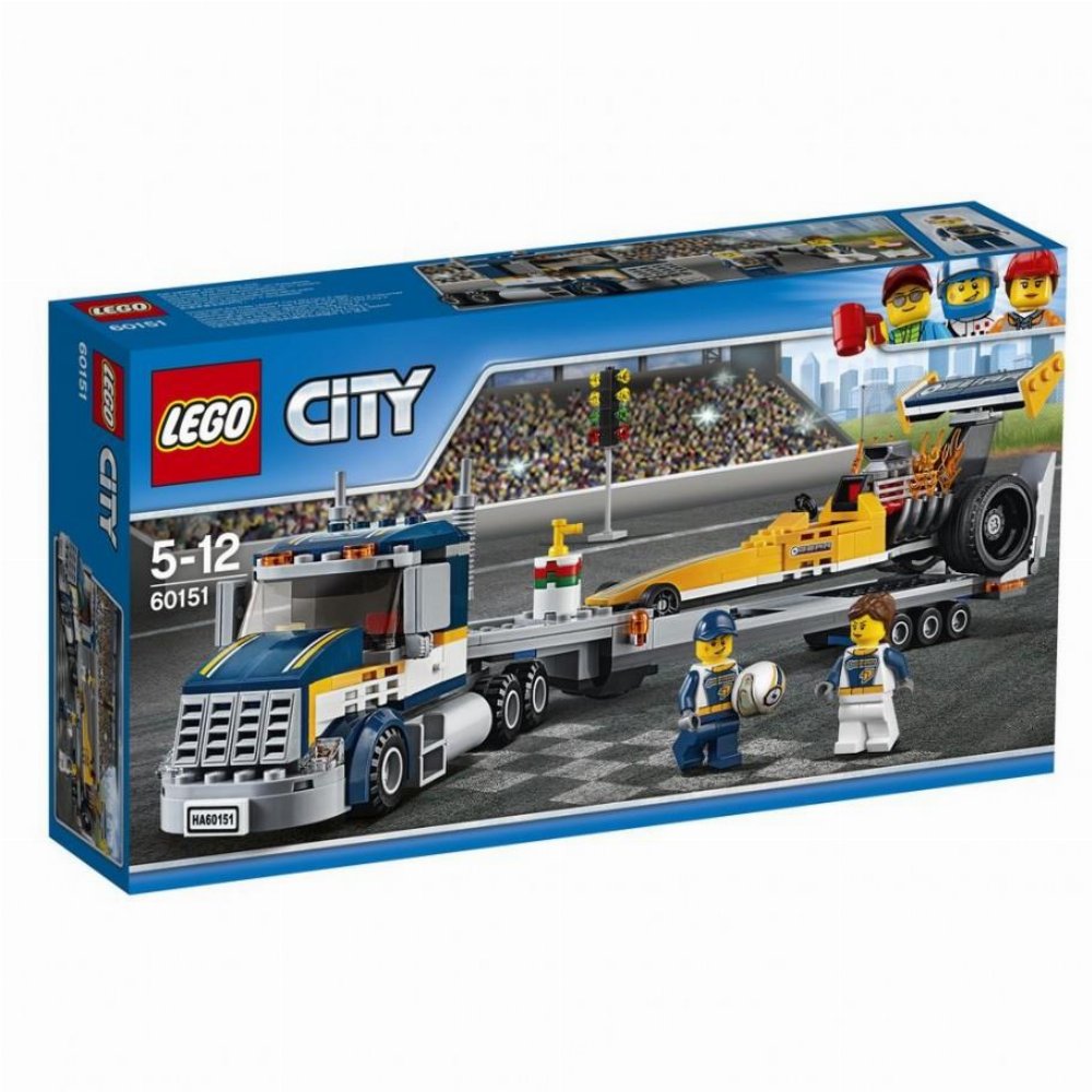 LEGO City – Dragster Transporter (60151)