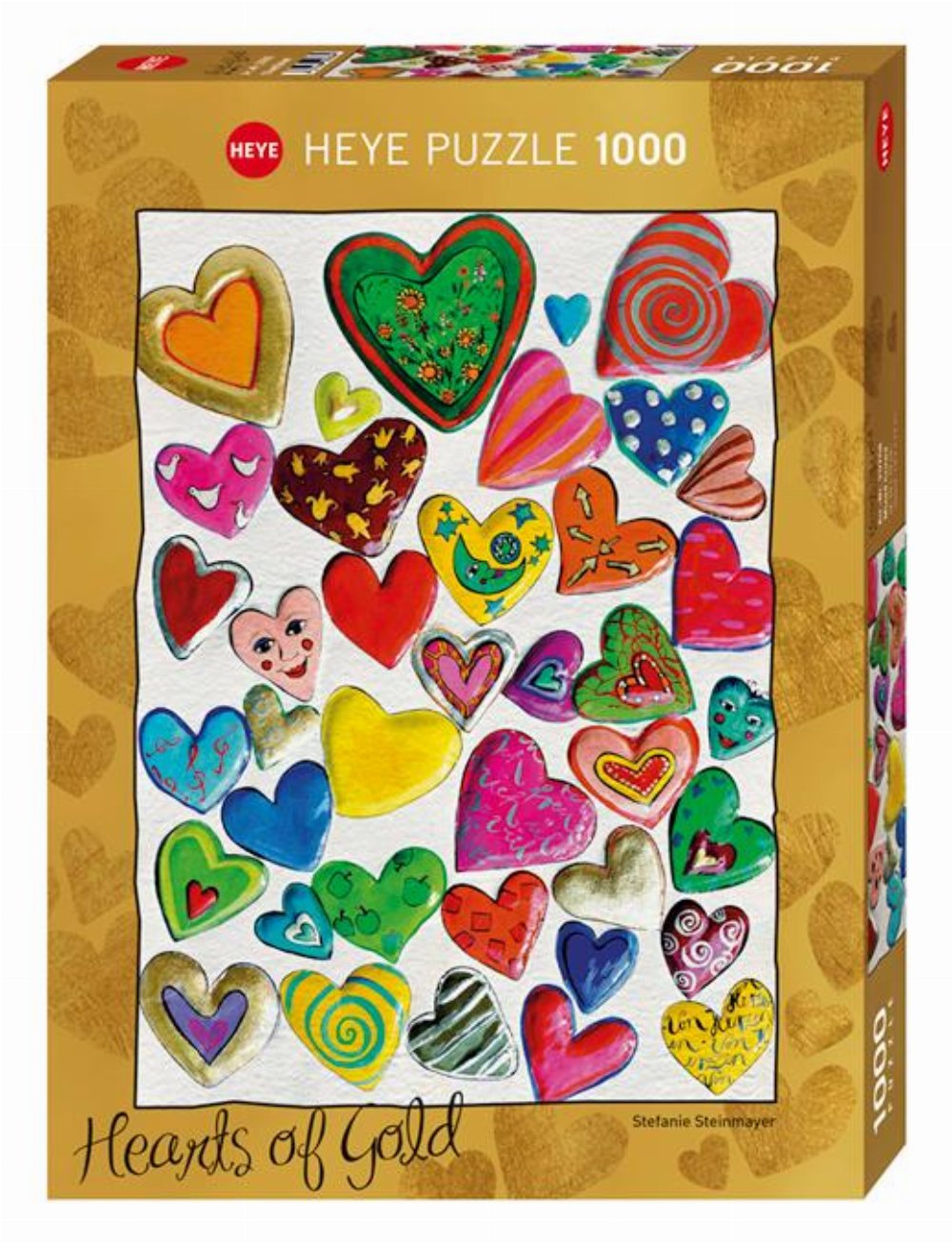Puzzle 1000 pieces – Hearts of Gold – Mixed Crowd