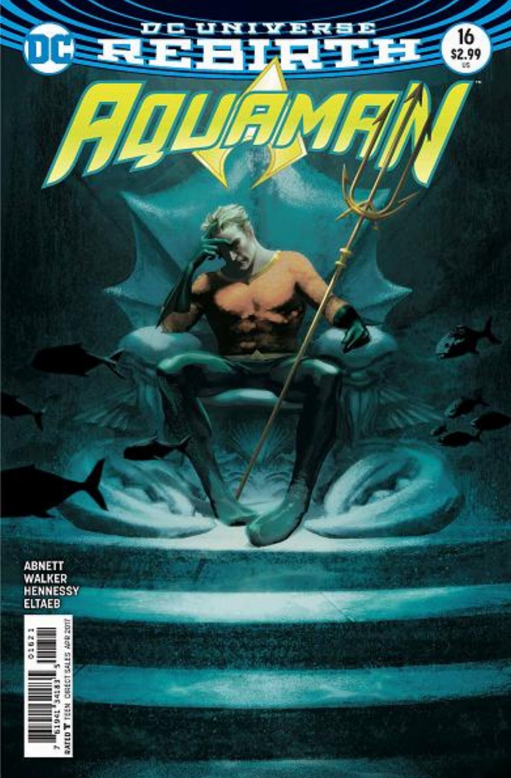 Aquaman #16 Variant Cover (Rebirth)
