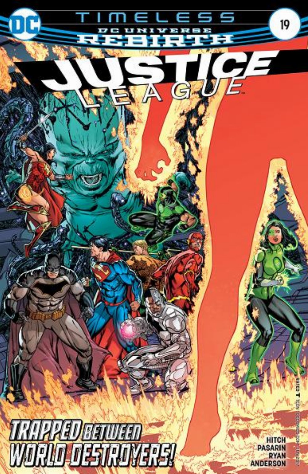 Τεύχος Κόμικ Justice League (Rebirth) #19