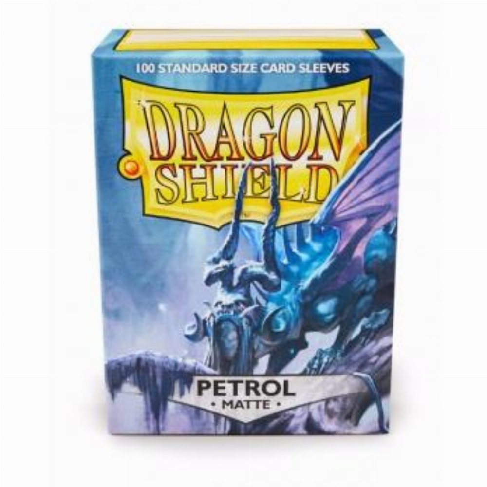 Dragon Shield Sleeves Standard Size – Matte Petrol (100 Sleeves)