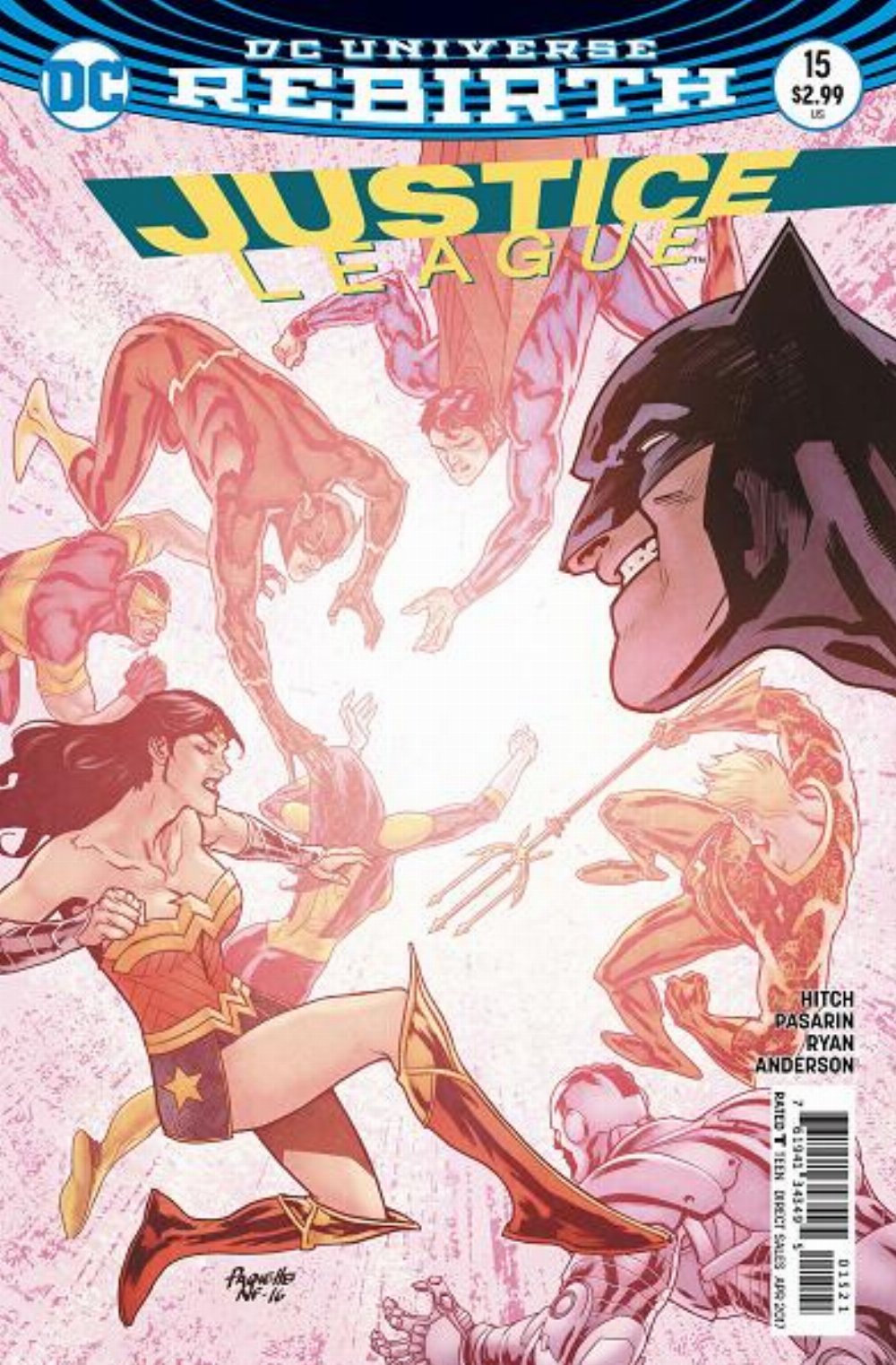 Justice League (Rebirth) #15 Variant Cover