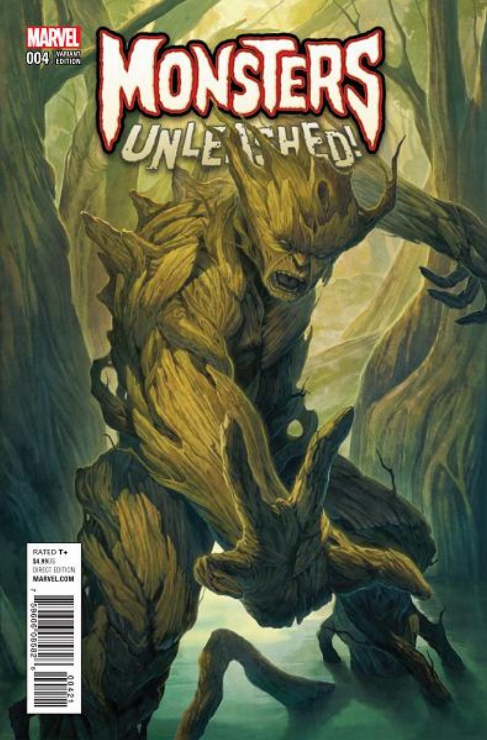 Τεύχος Κόμικ Monsters Unleashed #4 (Of 5) Homare Variant Cover