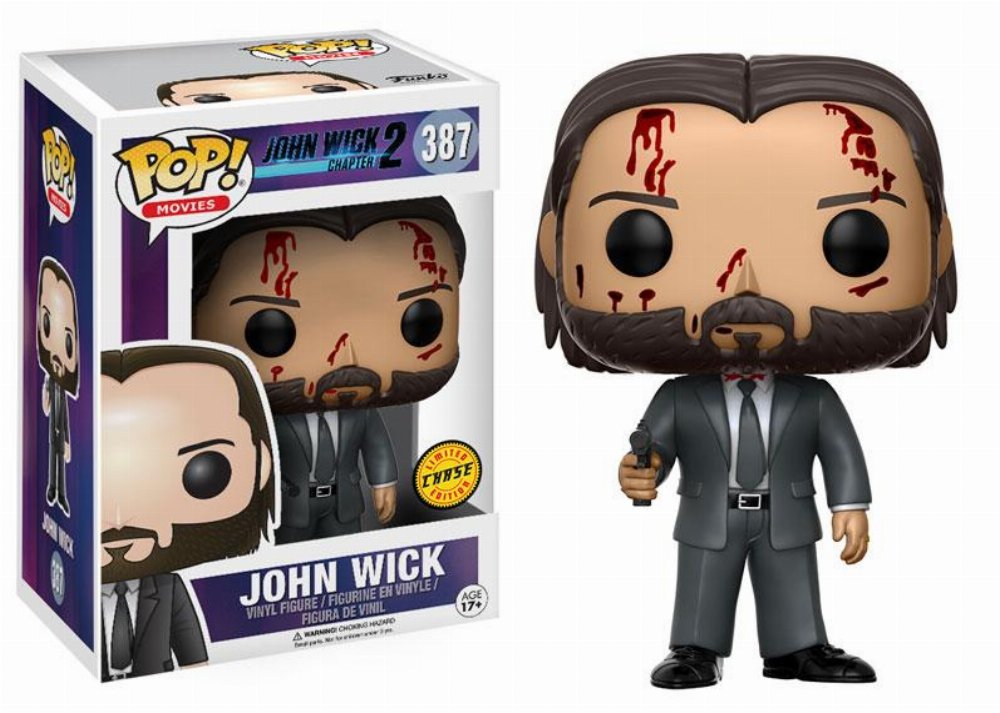 Φιγούρα Funko POP! John Wick 2 – John Wick (Bloody) #387 (Chase)