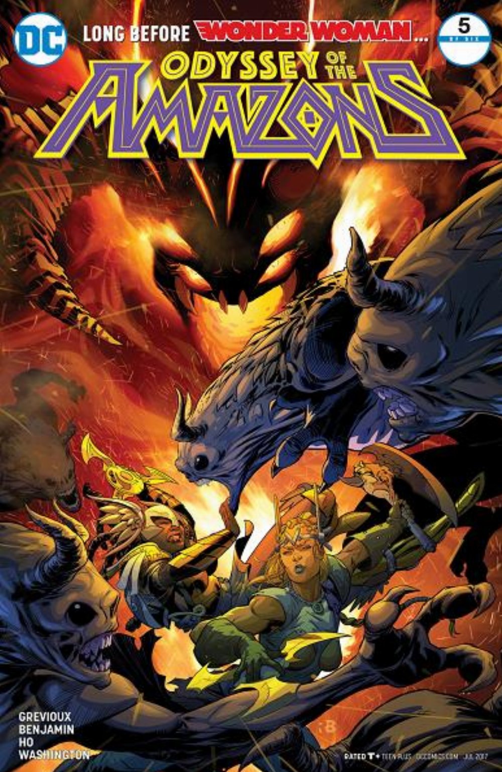 Τεύχος Κόμικ The Odyssey Of The Amazons #5 (Of 6)