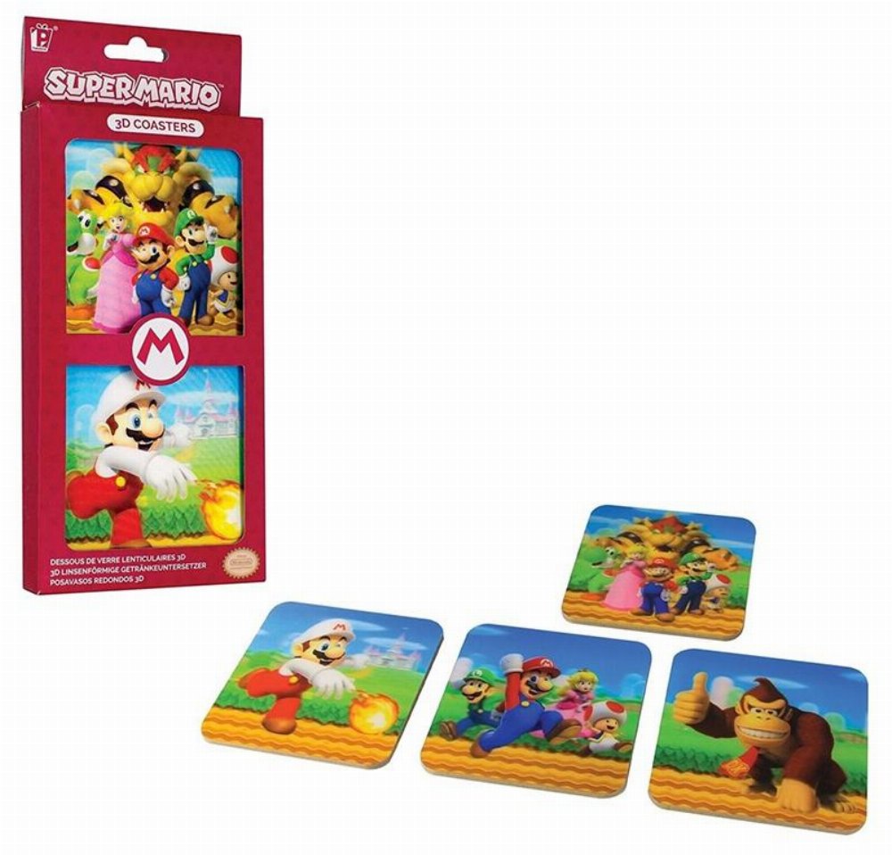 Σετ Σουβέρ Nintendo – Super Mario (4-pack)