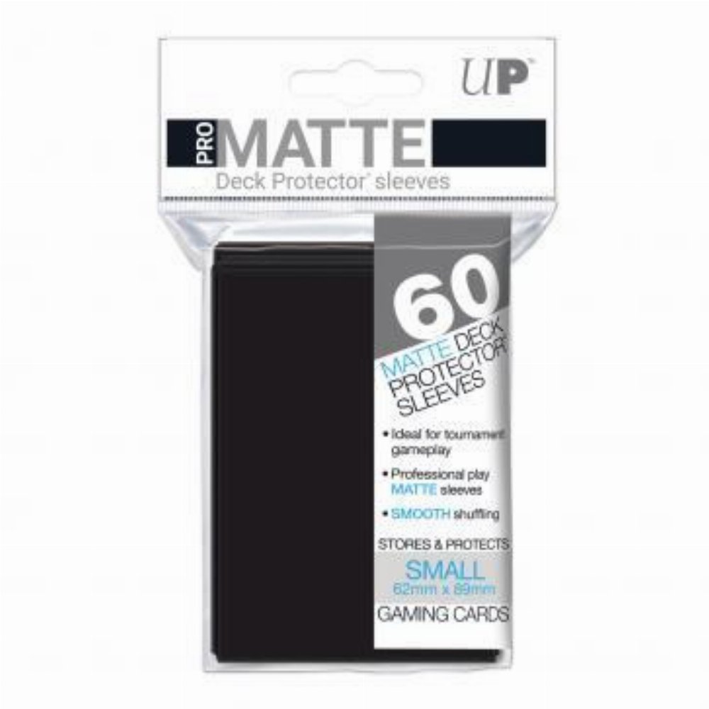 Ultra Pro Japanese Small Size Card Sleeves 60ct – Pro-Matte Black