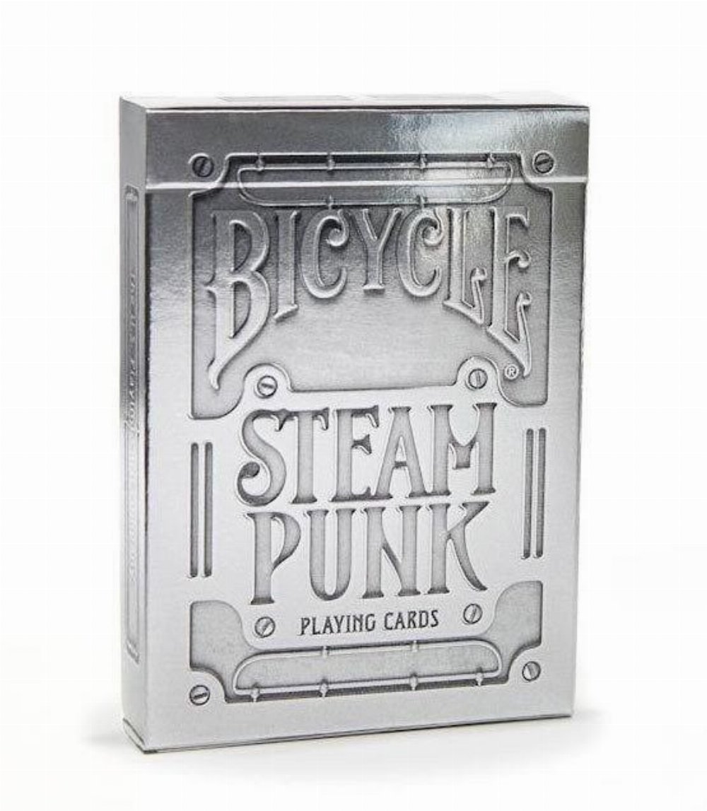 Τράπουλα Bicycle – Silver Steampunk