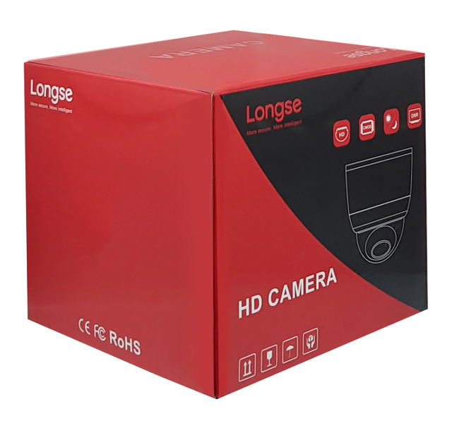 LONGSE υβριδική κάμερα CMSBHTC500FKE, 2.8mm, 5MP, IP67, AOC, IR έως 25m